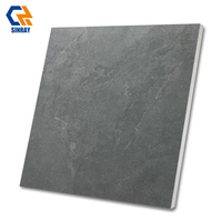 Azulejos Rústicos Mate para Piso y Pared, Textura de Madera, Modernos, Antibacterianos, Antideslizantes, 800x800mm, 10mm de Grosor, para Baño y Villa