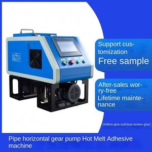 Horizontal Gear Pump <b>Glue</b> Applyling Equipment Cosmetic Box Hot Melt <b>Glue</b> Spray Machine Factory Supply Plastic - Product Image 3