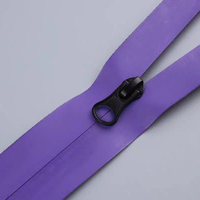# 5 Fermetures éclair en nylon multicolores imperméables, fermetures éclair en PU imperméables avec tirette pour accessoires de vêtements de sport