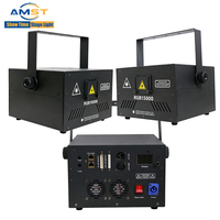 Nuevo Proyector Láser de Animación RGB ILDA de 15W, con Efectos de Dibujos Animados, DMX512, para Bodas, Conciertos, Escenarios, Clubes y Espectáculos