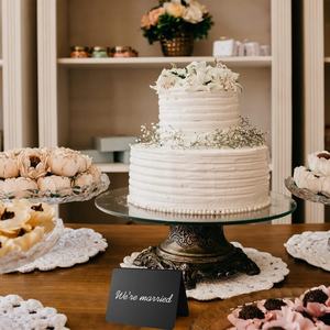 HQ acrylique Mini <span class=keywords><strong>tableau</strong></span> noir signe noir acrylique <span class=keywords><strong>nom</strong></span> lieu titulaire Mini table <span class=keywords><strong>tableau</strong></span> noir signes pour boulangerie buffet étiquettes de détail - Product Image 5