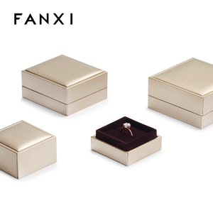 FANXI Hot Sale New Product Jewelry <b>Gift</b> <b>Box</b> for Ring Diamond <b>Earring</b> Pendant Necklace Package Jewelry <b>Box</b> With Custom Logo - Product Image 2