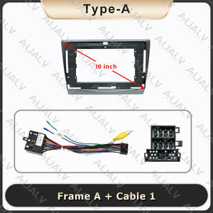 กรอบวิทยุแอนดรอยด์สำหรับรถยนต์ สำหรับเครื่องเล่นดีวีดี LIFAN MYWAY ปี 2016-2017 กรอบวิทยุติดรถยนต์ แผงนำทางในรถยนต์ - Product Image 5