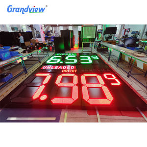 Insegna Digitale <span class=keywords><strong>LED</strong></span> per Prezzi Carburante, Display Singolo/Doppio ad Alta Luminosità per Stazioni di Servizio - Product Image 2