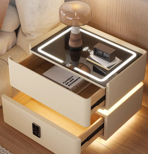 Nouveau sens senior personnalité mode créative net en bois massif Smart table <span class=keywords><strong>de</strong></span> <span class=keywords><strong>chevet</strong></span> <span class=keywords><strong>suspension</strong></span> salon armoire table <span class=keywords><strong>de</strong></span> <span class=keywords><strong>chevet</strong></span> - Product Image 6