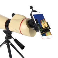 Soporte adaptador para teléfono móvil compatible con telescopio monocular binocular y accesorios para telescopio de microscopio