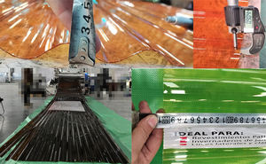 Sampel Gratis Lembaran Atap PC Transparan dengan Kekuatan Benturan Tinggi 50 Jenis Bentuk Ubin Lembaran Polikarbonat Bergelombang untuk Rumah Kaca - Product Image 6