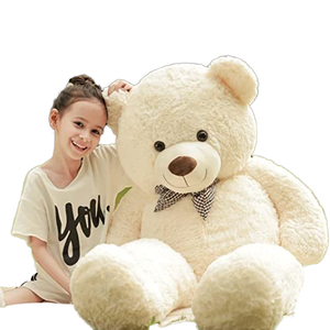 2026 Neu ZT Bestseller Großhandel Super Weicher Plüsch Riesen-Teddybär Spielzeug Maßanfertigung 80-200cm Stressabbau Valentinstag Kindergeschenk - Product Image 4