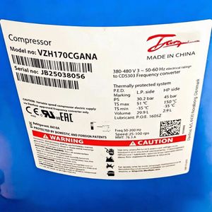 Compresor Scroll Danfoss VZH170GBNA 400V 1000W Trifásico con Control Vectorial para Convertidores de Frecuencia - Product Image 2