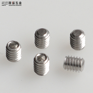 Tornillo de fijación de punta plana de acero inoxidable DIN913, tornillo de fijación de punta plana hexagonal de acero inoxidable M1.6 M2 M3 M4 M5 M6 M8 M10 M12 <span class=keywords><strong>M20</strong></span> - Product Image 2