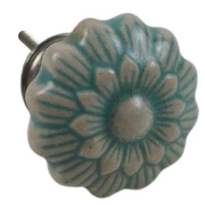 Good Crackle Design Cabinet Ceramic Knobs Home Decor Drawer Pull Best for Furniture Design and Colored Ceramic Knob - Product Image 3