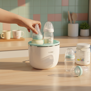 เครื่องอุ่นขวด<span class=keywords><strong>นม</strong></span>พกพาและฆ่าเชื้อ วัสดุ PP ปลอดสาร BPA ปากกว้าง ลายพิมพ์ สำหรับเด็กอายุ 0-12 เดือน อุ่น<span class=keywords><strong>ขวด</strong></span><span class=keywords><strong>นม</strong></span>ได้สอง<span class=keywords><strong>ขวด</strong></span> - Product Image 2