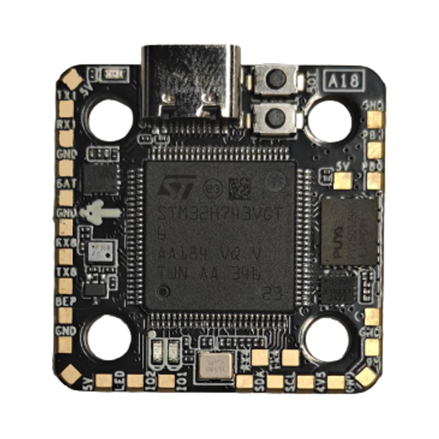 RFFC-F722 HGLRC SPECTER F722 Lite V2 Drone Remote Control ICM42688 Gyro ELRS 2.4G Receiver Flight Controller Private Mold