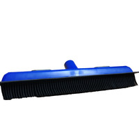 Poils Portable Heavy Duty Pet Hair Remover Tapis Sol Télescopique Balai Raclette Doux Nettoyage Pousser Silicone Caoutchouc Balai