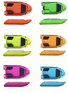 Kayak de pêche Yak Outdoors 2026 neuf de 3 m (10 pieds) en rotomoulage pour 2 personnes avec pont de lancer antidérapant et rangement étanche pour moteur et surf - Product Image 6