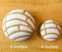 Jouets à mâcher pour chiens en forme de pain Pan Dulce Concha personnalisés