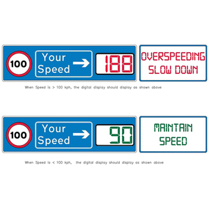Năng lượng mặt trời Radar Tốc độ giới hạn dấu hiệu với chủ ngoài trời <span class=keywords><strong>LED</strong></span> kỹ thuật số VMS Radar dấu hiệu giao thông tốc độ Radar dấu hiệu - Product Image 3