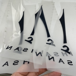 Oferta Especial: Logotipos de Transferencia Térmica de Silicona Personalizados Directos de Fábrica para Uso en Prensa de Calor Dual, <span class=keywords><strong>Pegatinas</strong></span> de Marca para Prendas Exteriores - Product Image 2