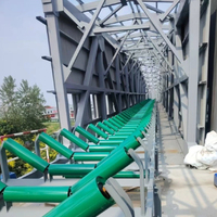 Galet de convoyeur robuste à double étanchéité avec roulement en nylon UHMWPE pour système de convoyage minier