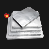 Pochette thermoscellée personnalisée en feuille d'aluminium pour cornue alimentaire sacs d'emballage sous vide à haute température pour cornue à vapeur poisson viande boeuf