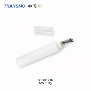 Reusable <b>Lip</b> Balm Extrusion Container Supplied Metal Dauber Wand Recyclable Flexible Cosmetic Pipe - Product Image 4