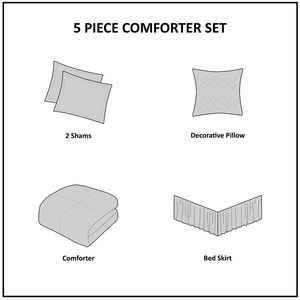 DB 5 Piece <b>Comforter</b> <b>Set</b> - Product Image 4