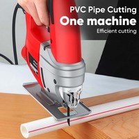 Scie sauteuse circulaire électrique portative pour le travail du bois, outil électrique 650W, scie à onglet