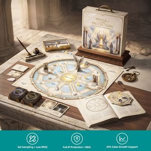 Jeu de société éducatif sur le thème du village fluvial, avec des thèmes historiques et un gameplay stratégique, pour l'apprentissage culturel en classe et à domicile - Product Image 1