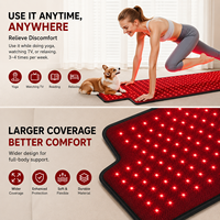 Matras Terapi Cahaya Merah yang Dapat Disesuaikan Sepenuhnya dengan Logo, Tata Letak LED, Panjang Gelombang, dan Kemasan