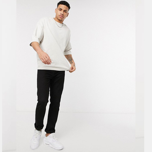 Custom Heavyweight 100% Cotton <strong>t</strong> <strong>Shirt</strong> Men's Oversized Drop Shoulders <strong>Half</strong> <strong>Sleeve</strong> <strong>T</strong> <strong>Shirt</strong> - Product Image 4