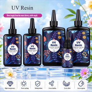 Resina UV Transparente de Alta Calidad de 250g, Resina UV No Tóxica de Curado Rápido para Principiantes, para Joyería Hecha a Mano - Product Image 2
