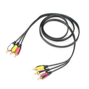 <span class=keywords><strong>สาย</strong></span>สัญญาณเสียง Aux <span class=keywords><strong>AV</strong></span> ชุบทอง,ชุดกล่องรับสัญญาณ<span class=keywords><strong>3</strong></span>สี DVD 6<span class=keywords><strong>หัว</strong></span>ปลั๊ก RCA <span class=keywords><strong>3</strong></span>ช่องเสียบสายบัว - Product Image 4