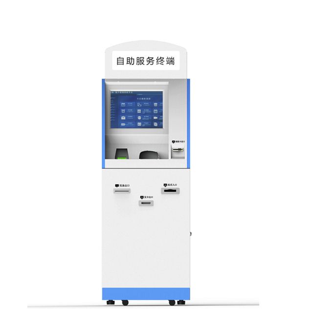 Automatic Cash Deposit Dispenser Kiosk with Printing Kiosk Terminal Self Service Bank ATM Machines