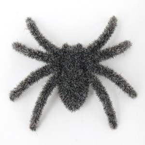 Vendita calda decorazione di Halloween floccato <span class=keywords><strong>Horror</strong></span> ragno realistico con punte finto ragno casa stregata oggetti di scena Bar decorazione - Product Image 1