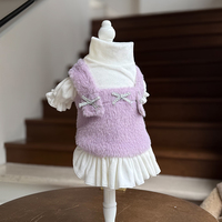 Vêtements pour chiens personnalisés, élégants et respirants, avec nœud, prix d'usine, pour mariage, fête, anniversaire, festival