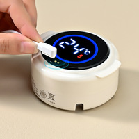 Thermomètre numérique étanche flottant avec connectivité Bluetooth et batterie rechargeable par USB pour piscine, spa, bain