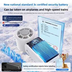 <b>Mini</b> Turbo Handheld 100 Semiconductor Cooling 2400Mah Rechargeable Pocket <b>Fan</b> <b>Usb</b> Charging Led Display High Speed - Product Image 5