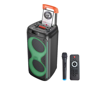 Loa siêu trầm 8 inch, hệ thống âm thanh DJ di động, loa karaoke ngoài trời, loa <span class=keywords><strong>Bluetooth</strong></span> không dây, loa thùng - Product Image 2