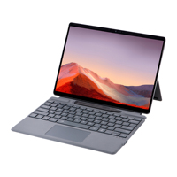 Nouvelle coque de clavier rétroéclairée sans fil USB-C en TPU et ABS ultra-mince avec pavé tactile et emplacement pour stylet pour Surface Pro 8/9/X/11 personnalisable