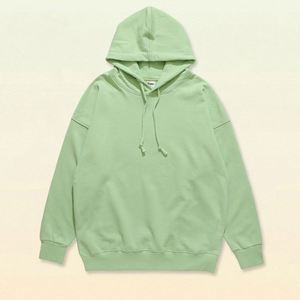 H5574 Wholesale Custom 350 Gsm Cotton Blends <b>Plus</b> <b>Size</b> Men's Blank French Terry Lined Hoodies - Product Image 6
