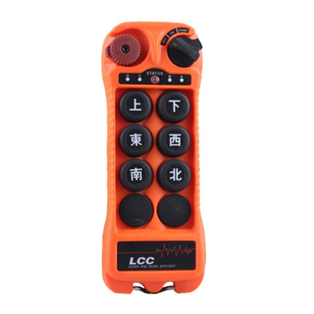 Factory Direct Supply Safe Reliable Waterproof 6 Channel Q606 Q600 Smart Crane Hoist Radio Industrial Telec-crane Remote Control