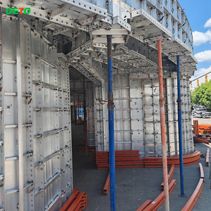 Pannelli in alluminio forma in calcestruzzo per cassaforma modulare per cassaforma a parete e colonna per cassaforma per costruzione di edifici Villa ad uso alto - Product Image 4