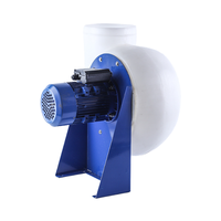Ventilateur d'extraction centrifuge de ventilation de l'escargot pp résistant chimique pour des capots de vapeur de laboratoire
