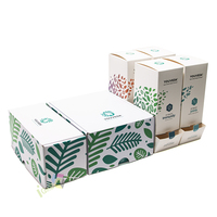 Boîte d'emballage pliable en papier vide, personnalisé, extractible à ouvrir, boîte pour café/capsules de soutien saine