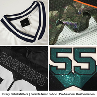 Camiseta de Fútbol QZFSO Personalizada Estilo Blokecore Y2K, Verde con Rayas, Panel de Malla Satinada Brillante, Top de Hockey con Lentejuelas Bordadas, Jersey Deportivo para Mujer