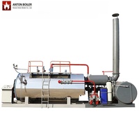 Chaudière à vapeur industrielle à tubes de fumée, au gazole, de 1t, 2t, 3t, 4t, 5t, 6t, 8t, 10t, avec télécommande, pour le chauffage des usines de fabrication