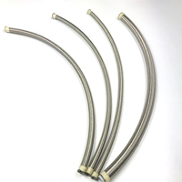 Selang Hidrolik SAE 100 R14 Tabung PTFE Selang Anyaman Baja Tahan Karat 304 Tersedia Pemotongan Selang Suhu -54 204C Merek Xinchi I.D.