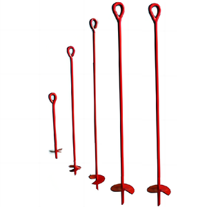 Pvc Gecoat Of Hdg Gegalvaniseerde Spiraalvormige Palen/Multifunctioneel Aarde Anker/Hdg <span class=keywords><strong>Auger</strong></span> Anker - Product Image 5