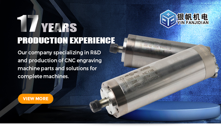 High Quality GDZ65-800 Water Cooling Spindle Motor 800W ER11 for