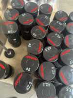 Grosir Pabrik ATICOL Steel CPU Dumbbell 2.5-50kg Logo Dapat Disesuaikan Beban Bebas Latihan Angkat Beban Penguatan Otot Lengan Kebugaran